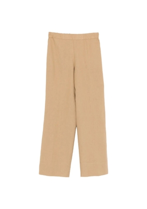 Why Ci elasticated-waistband trousers - Neutrals