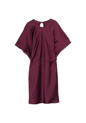 Norma Kamali Obie mini dress - Purple