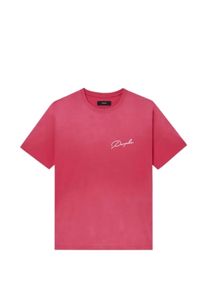 Purple Brand logo-print T-shirt - Pink