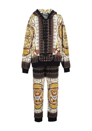 Moschino Pre-Owned 2022-2023 chain-print tracksuit - Brown