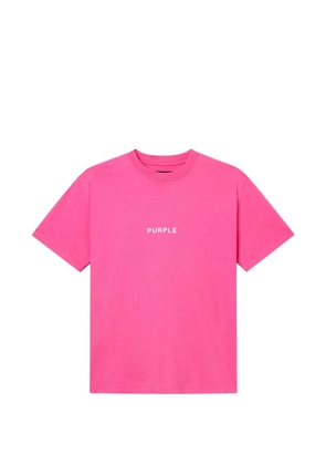 Purple Brand crew-neck T-shirt - Pink