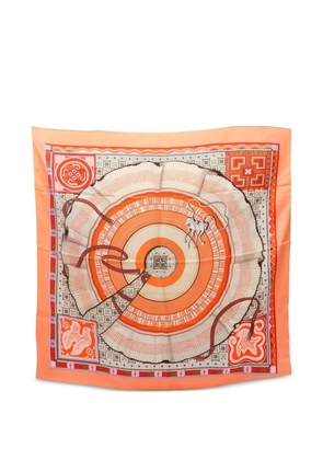Hermès Pre-Owned 2000s silk scarf - Orange