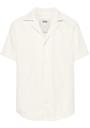 OAS Company Golconda Cuba camp-collar shirt - Neutrals