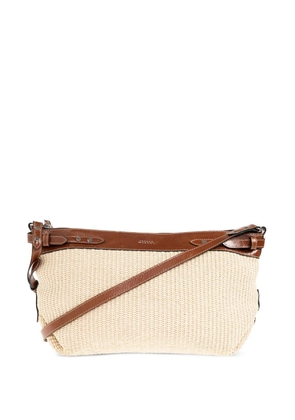 ISABEL MARANT woven leather tote bag - Neutrals