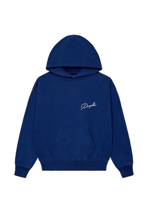 Purple Brand hooded pocket sweater - Blue
