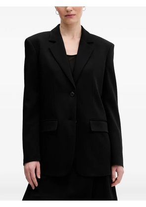 HUGO Areota buttoned blazer - Black