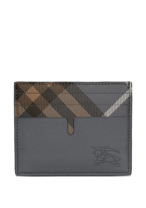 Burberry tall pop Check card case​ - Blue