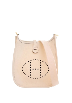 Hermès Pre-Owned 2023 Clemence Evelyne TPM crossbody bag - White