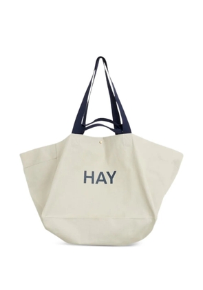 HAY snap-closure tote bag - Grey