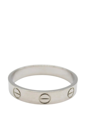 Cartier 2015-2019 18K White Gold Small Love ring - Silver