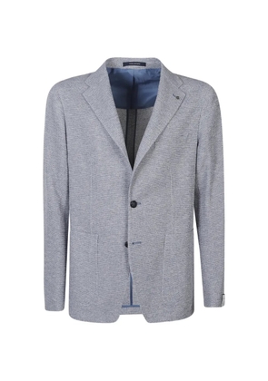 Tagliatore notched-lapel blazer - Blue