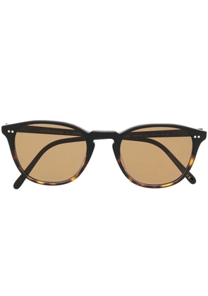 Oliver Peoples Forman L.A. round-frame sunglasses - Black