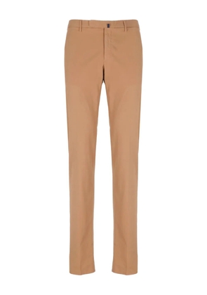 Incotex welt-pocket cotton trousers - Brown