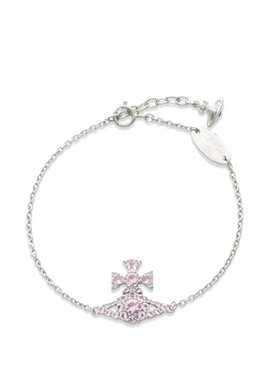 Vivienne Westwood Pre-Owned rhinestone-orb bracelet - Silver