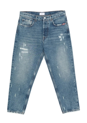 AMISH distressed frayed jeans - Blue