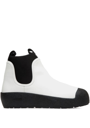 Bally Curling Chelsea boots - White