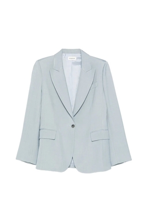 P.A.R.O.S.H. notched single-breasted blazer - Blue
