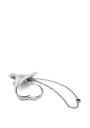 Ferragamo Pre-Owned asymmetric bracelet ring - Silver