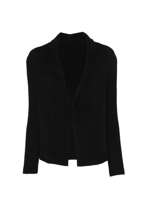 Issey Miyake pleated jacket - Black