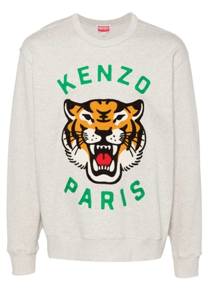 Kenzo Lucky Tiger embroidered sweatshirt - Grey