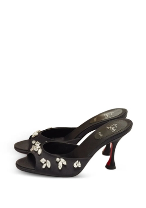 Christian Louboutin Pre-Owned Degraqueen mules - Black