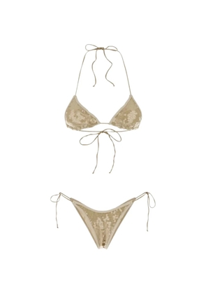Oséree embellished bikini - Gold