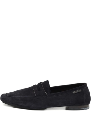 Tom Ford Pre-Owned suede loafers - Blue