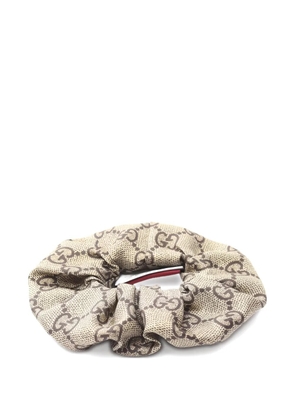 Gucci Pre-Owned 20s gg-pattern scrunchie - Neutrals