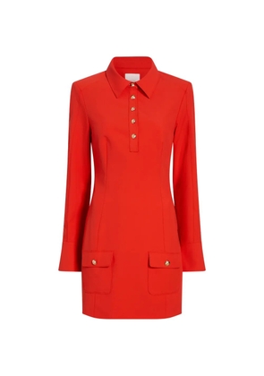 Cinq A Sept Lea collared mini dress