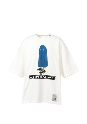 Maison MIHARA YASUHIRO Oliver printed T-shirt - White