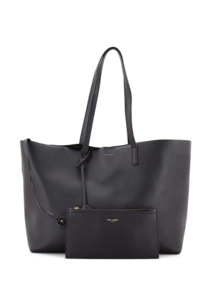 Saint Laurent Pre-Owned Shopper Leather Large tote bag - Black