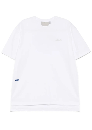 Off Duty Blue love T-shirt - White