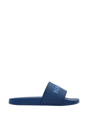 Burberry logo slides - Blue