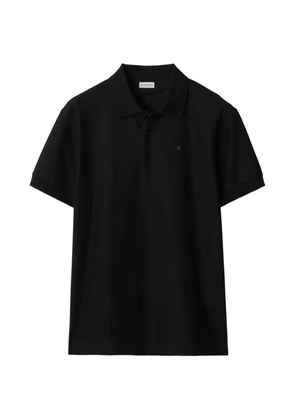 Burberry metal EKD cotton polo shirt - Black