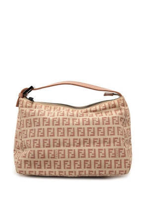 Fendi Pre-Owned 2000-2010 Zucchino Canvas handbag - Brown