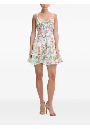 Charo Ruiz Ibiza Nayade floral lace dress - White