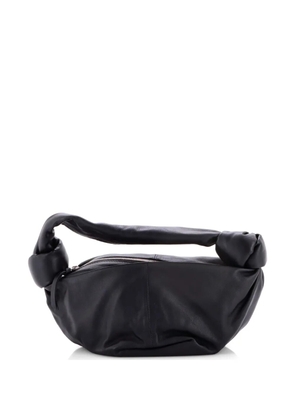 Bottega Veneta Pre-Owned Double Knot Leather Mini hobo bag - Black