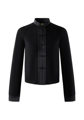 Shanghai Tang Tang high-neck cardigan - Black