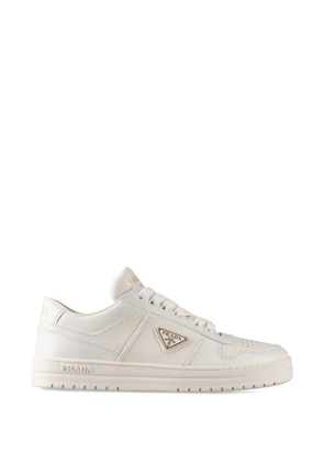 Prada leather sneakers - Neutrals