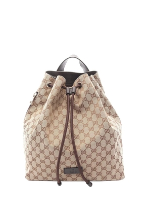 Gucci Pre-Owned 2000-2015 GG Canvas Drawstring backpack - Brown