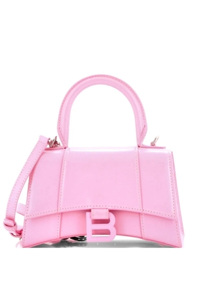 Balenciaga Pre-Owned Hourglass Top Handle Bag Leather XS crossbody bag - Pink