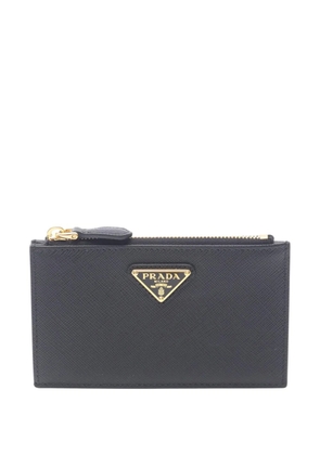 Prada Pre-Owned 2013-2025 Saffiano card holder - Black