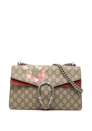 Gucci Pre-Owned 2016-2025 Small GG Supreme Blooms Dionysus shoulder bag - Brown