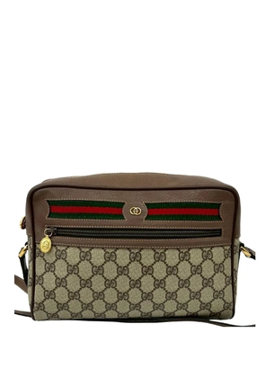 Gucci Pre-Owned 20th Century GG Supreme Web crossbody bag - Brown