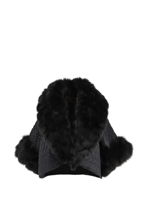 Fendi Pre-Owned quilted coat - Black