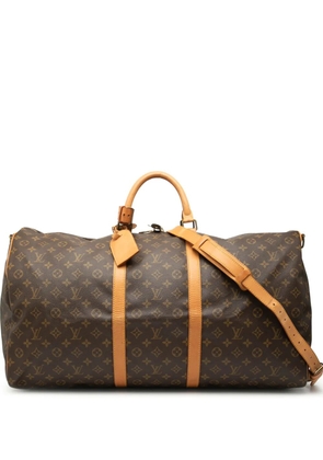 Louis Vuitton Pre-Owned 1990 Monogram Keepall Bandouliere 60 travel bag - Brown