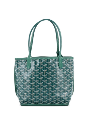 Goyard Pre-Owned Anjou Reversible Tote Coated Canvas Mini satchel - Green