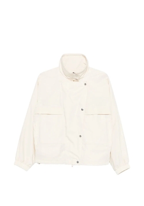 Yves Salomon chest-pocket buttoned jacket - Neutrals