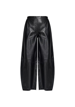 AllSaints Etta leather trousers - Black