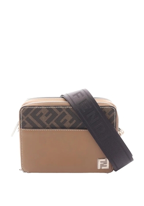 Fendi Pre-Owned 2000-2010 FF Zucca Coated Canvas Camera Bag crossbody bag - Brown